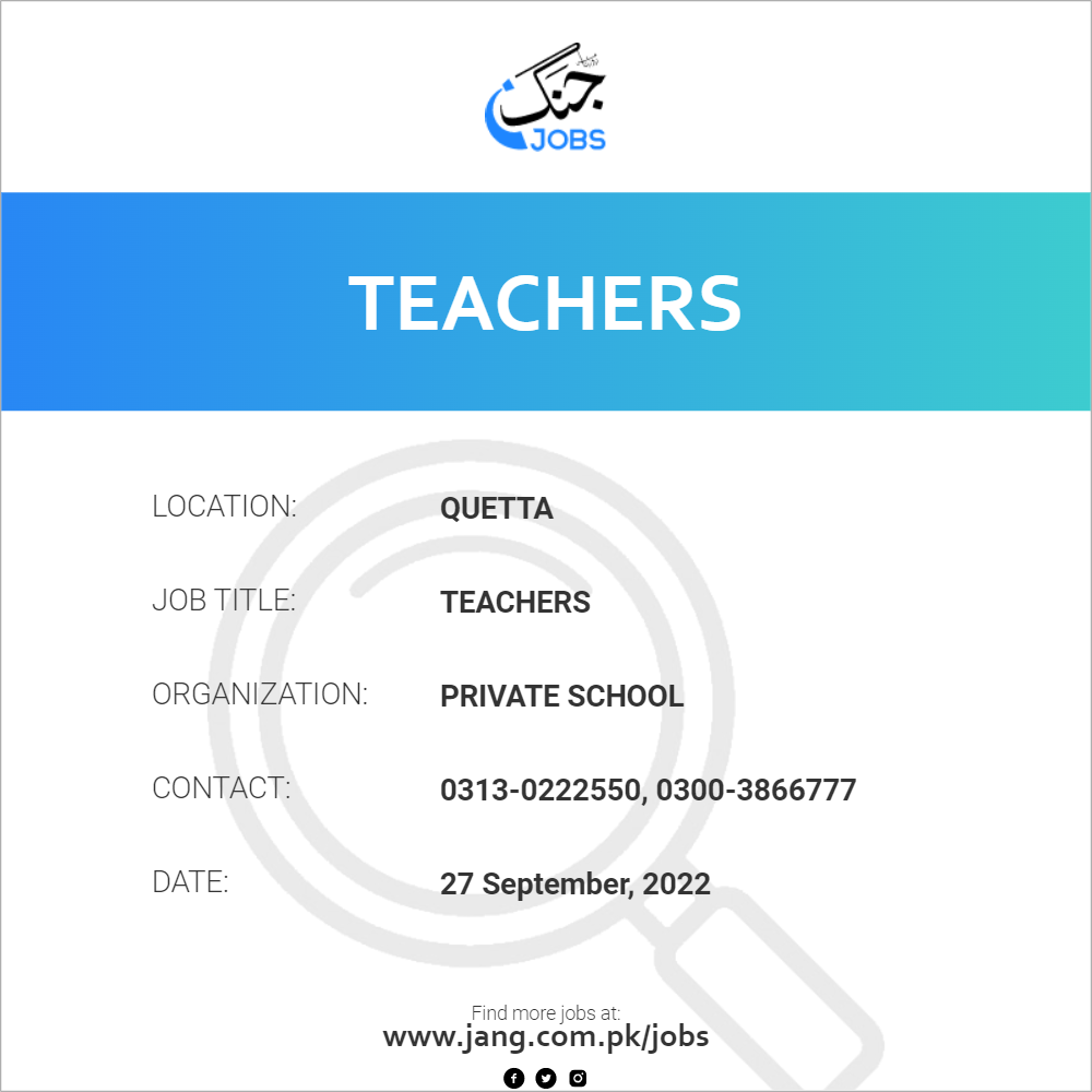 teachers-job-private-school-jobs-in-quetta-52546