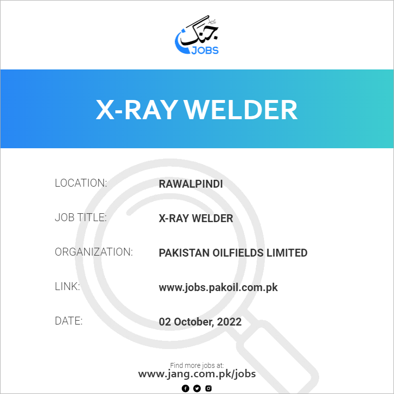 X-Ray Welder