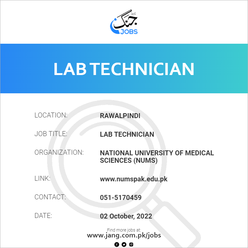 lab-technician-job-national-university-of-medical-sciences-nums