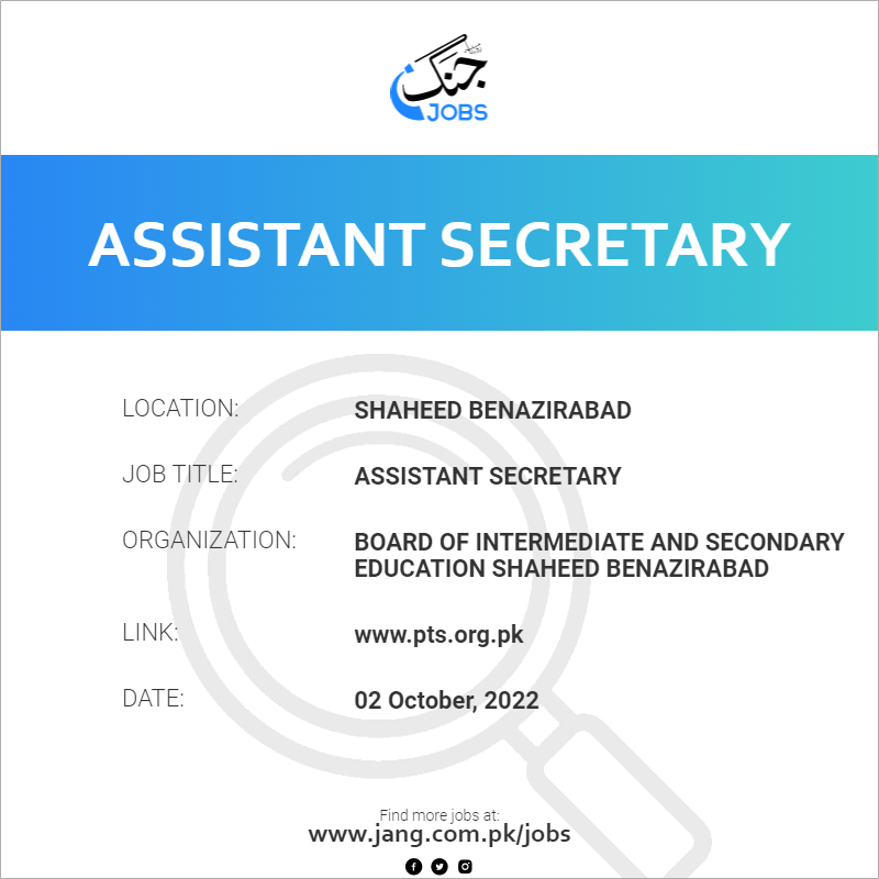 Assistant Secretary