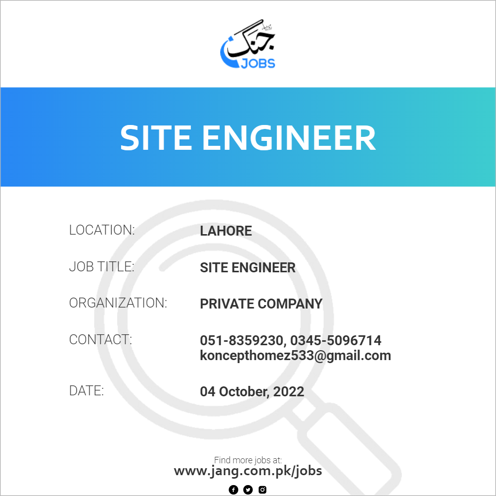 Site Engineer