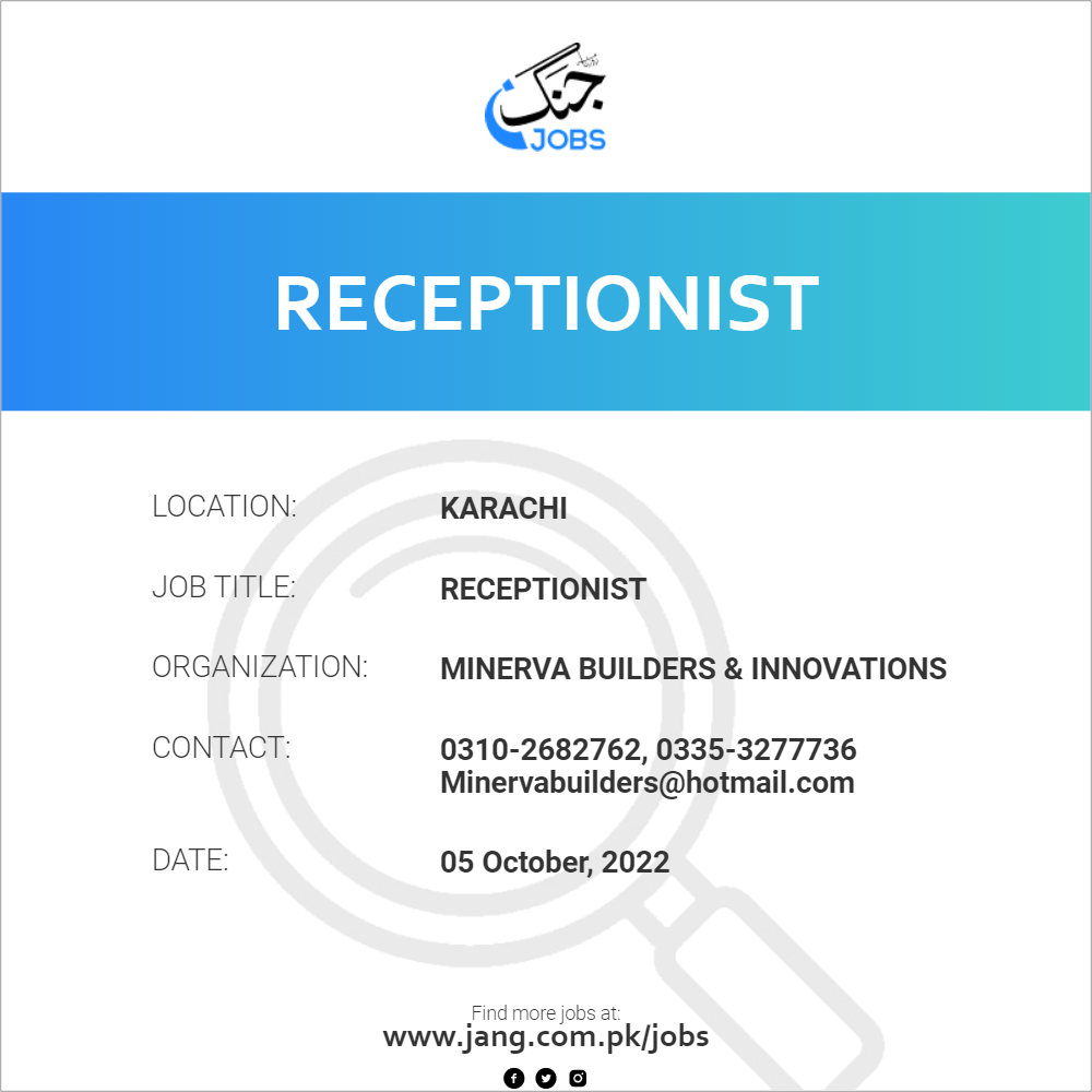 Receptionist