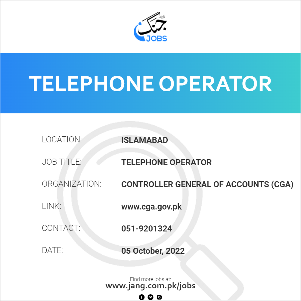 Telephone Operator