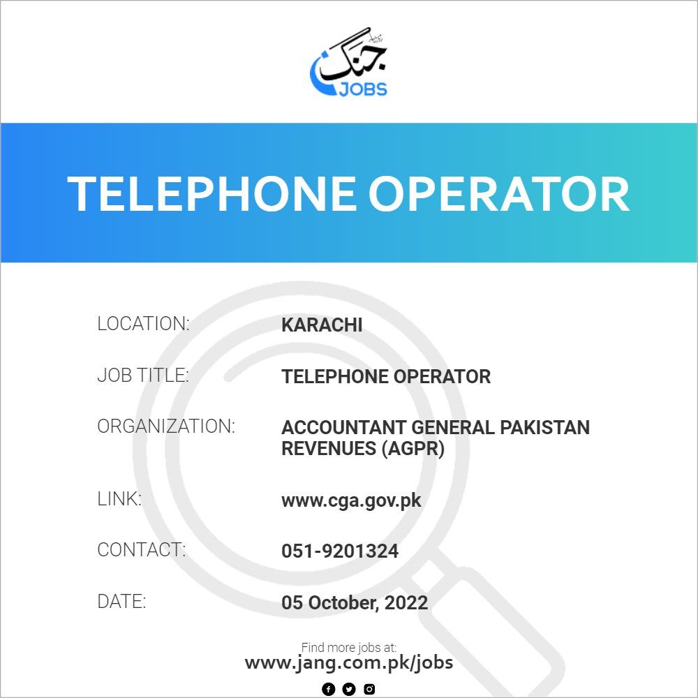 Telephone Operator