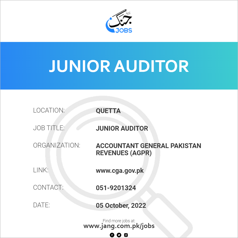 Junior Auditor