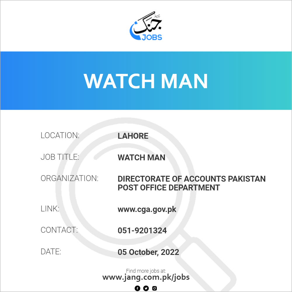 Watch Man