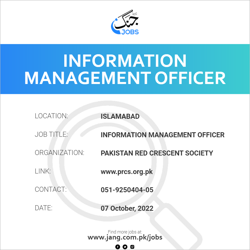 Information Management Officer