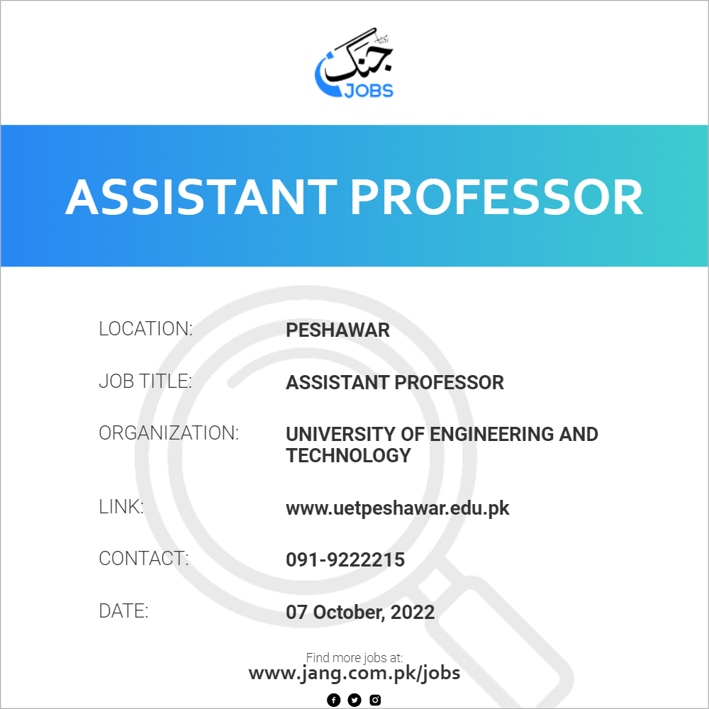 Assistant Professor