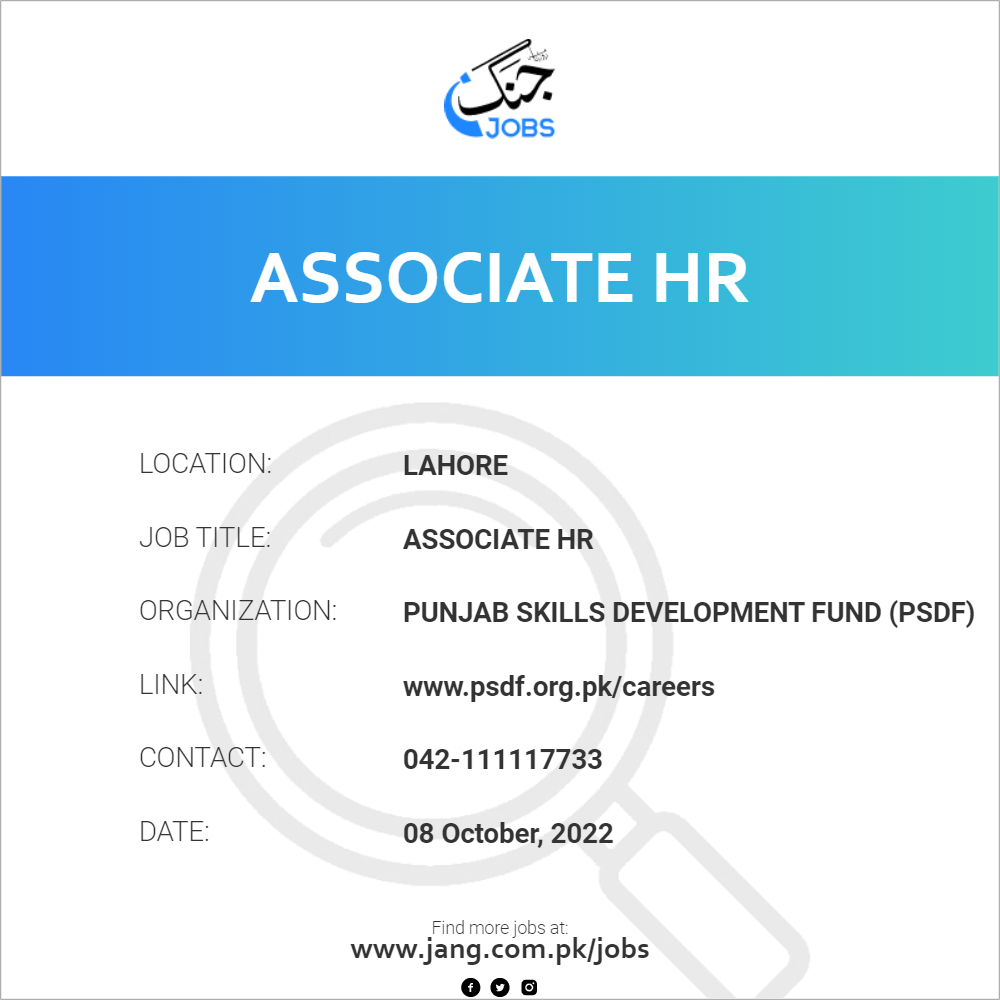 Associate HR