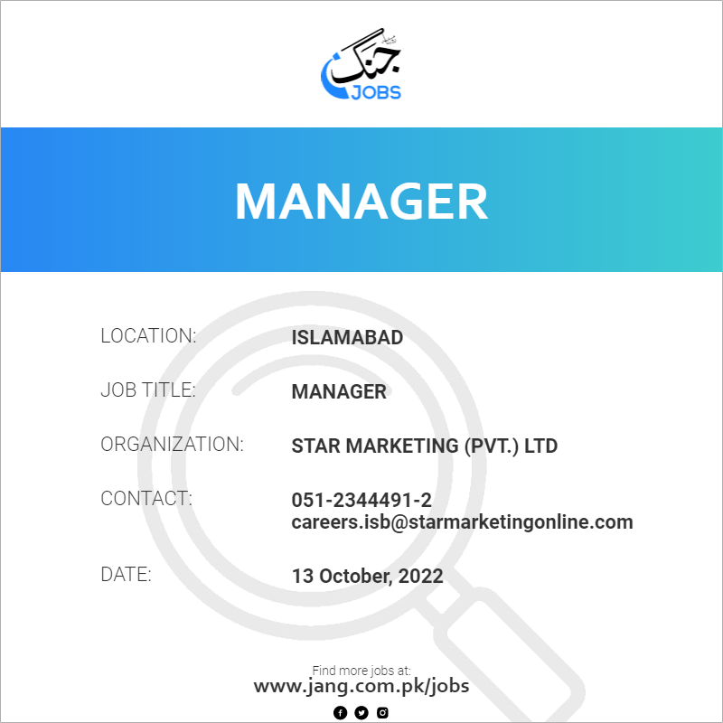 Manager 