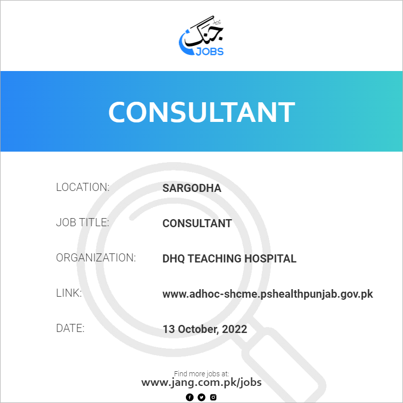 Consultant