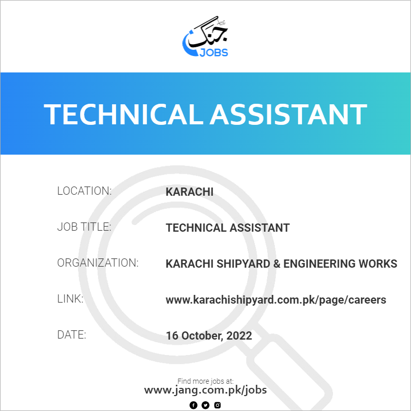 Technical Assistant