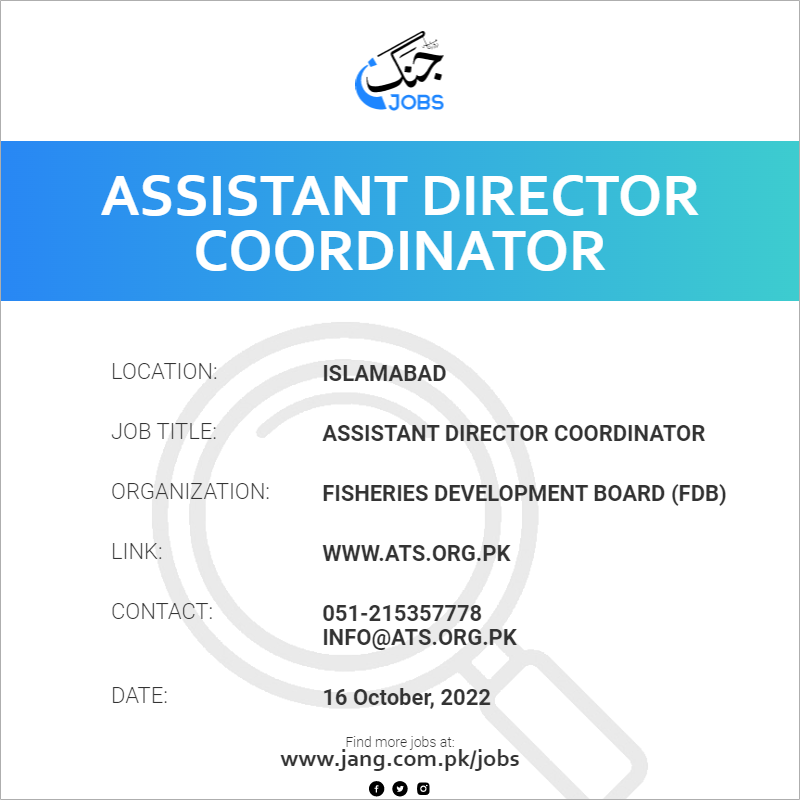 Assistant Director Coordinator
