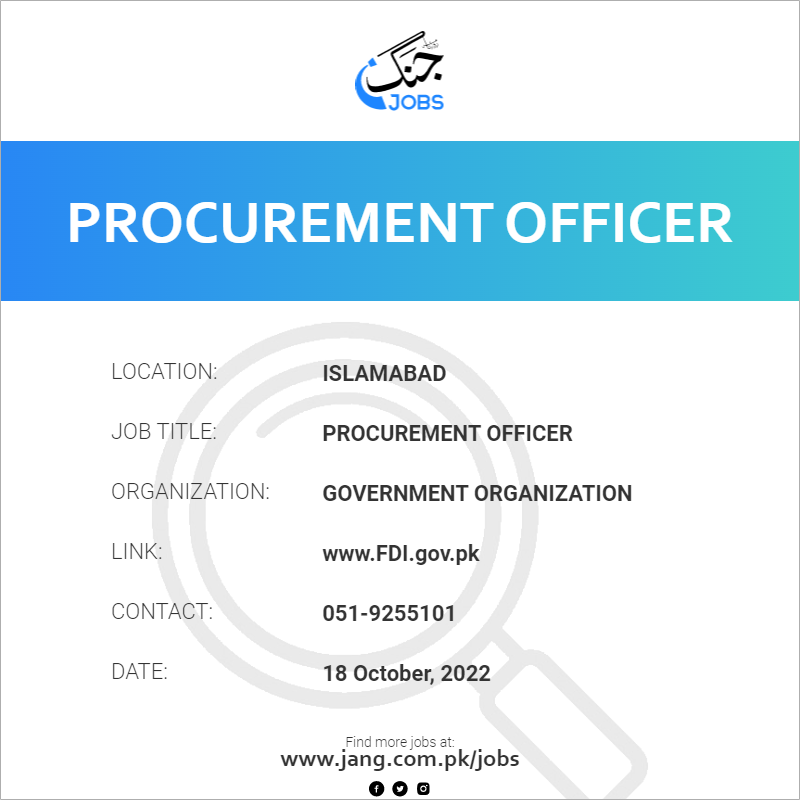 Procurement Officer