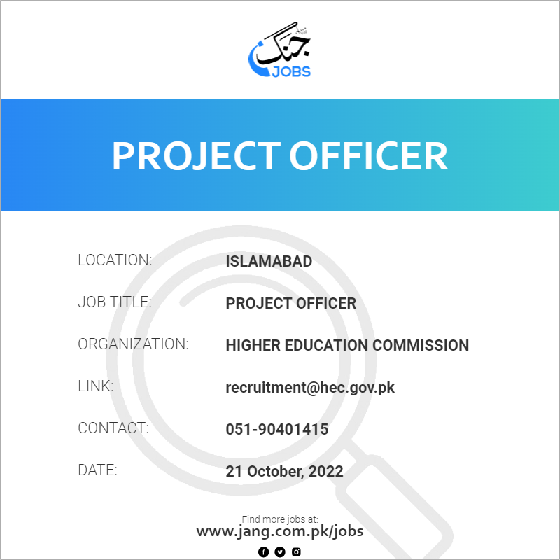 Project Officer 