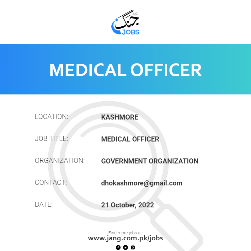 Medical Officer 