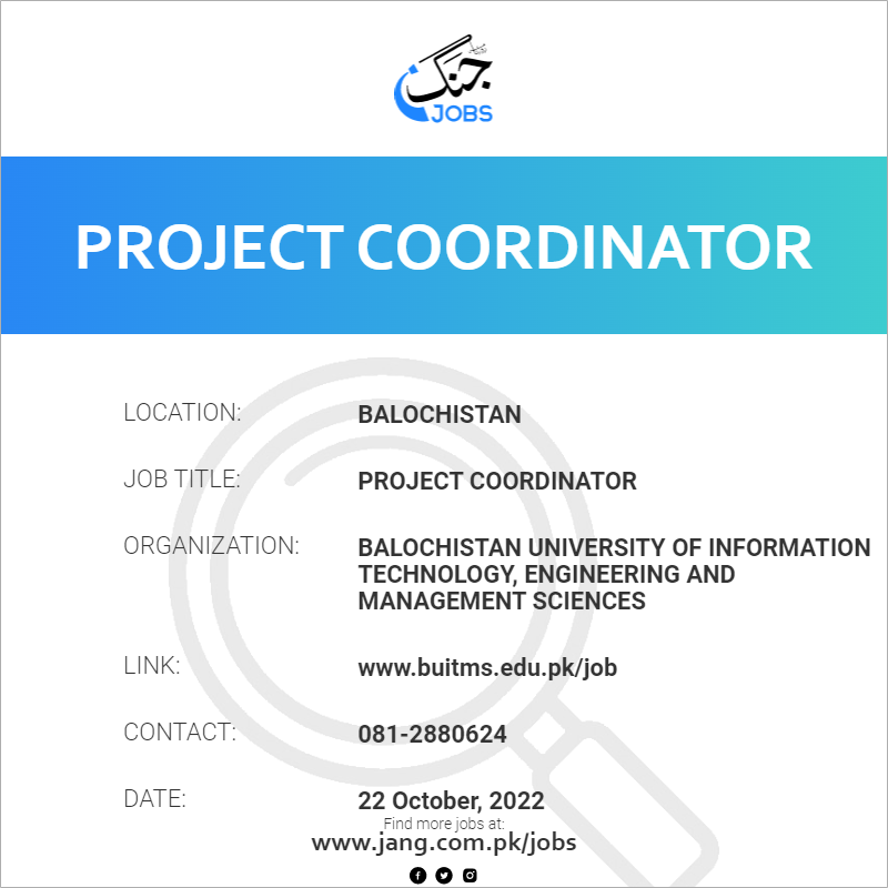 Project Coordinator 