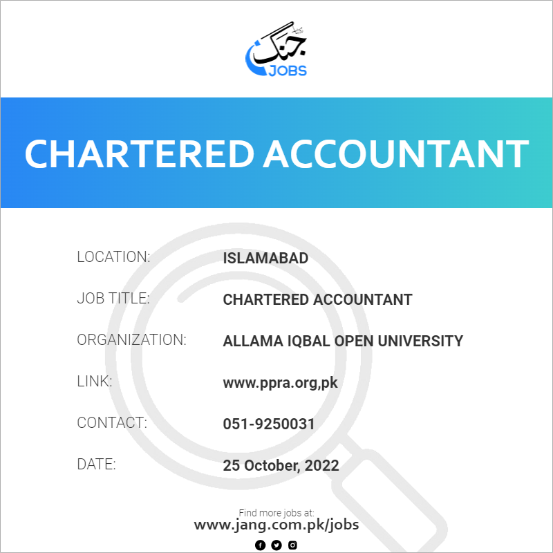 Chartered Accountant 