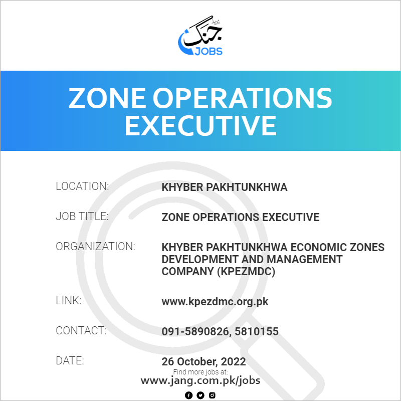 Zone Operations Executive