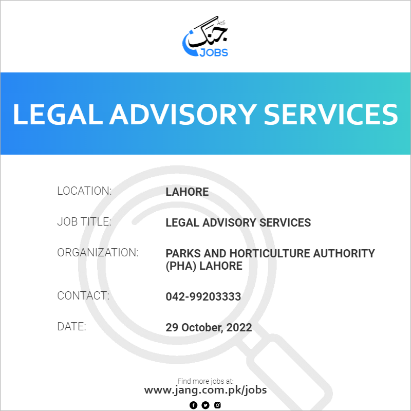 Legal Advisory Services