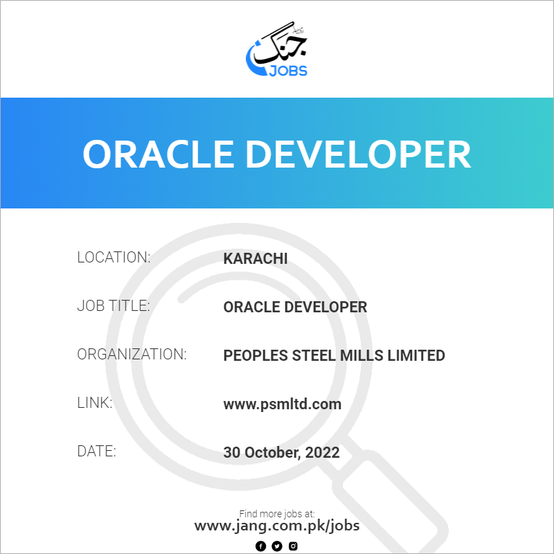 Oracle Developer