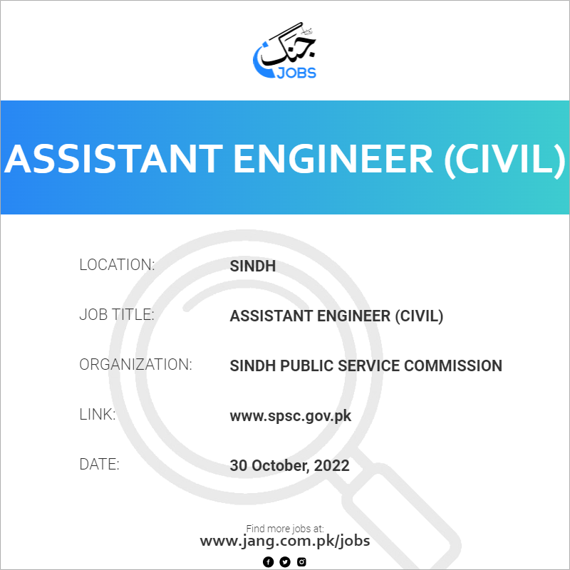 Assistant Engineer (Civil)