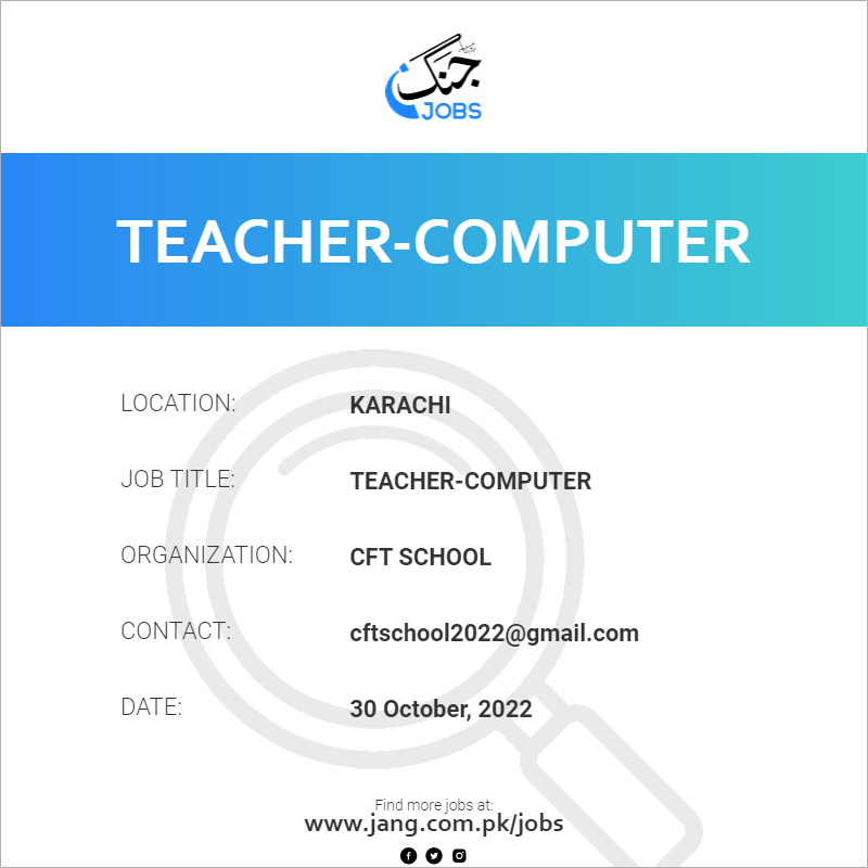 Teacher-Computer