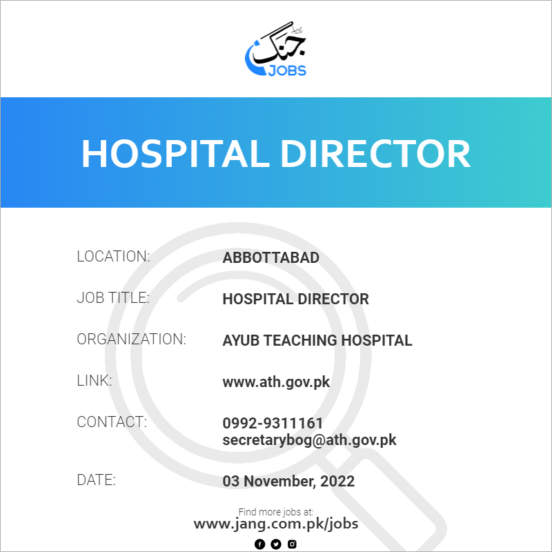 Hospital Director