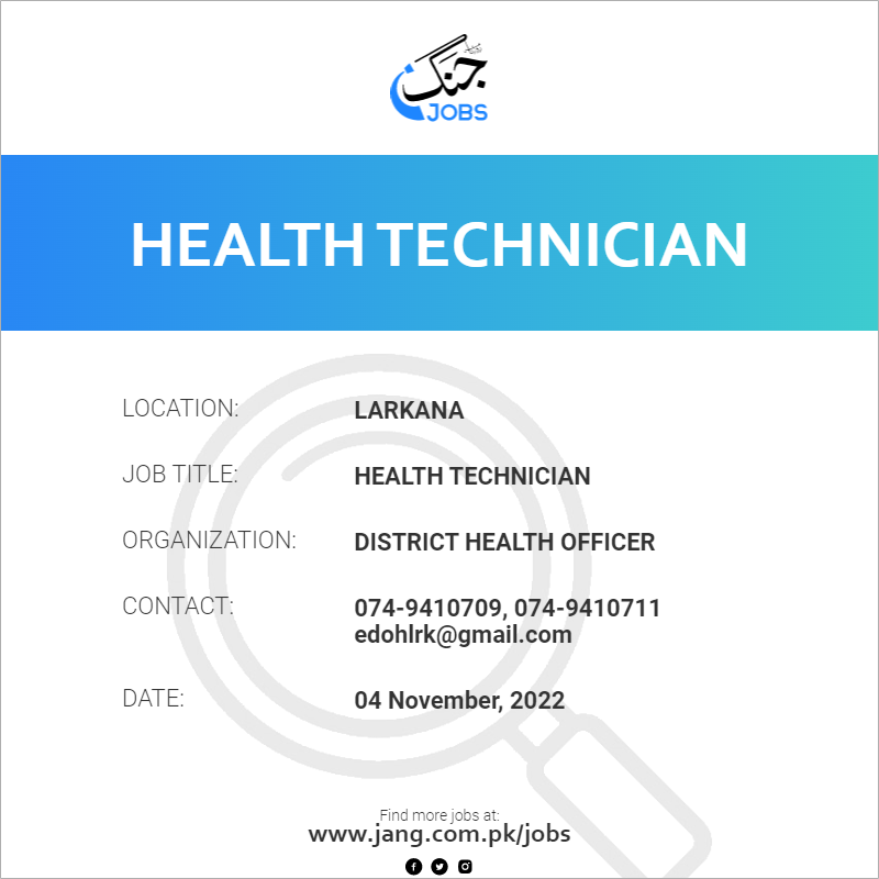 Health Technician