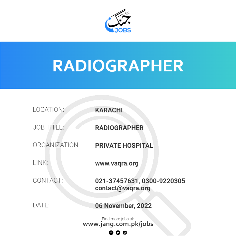 Radiographer