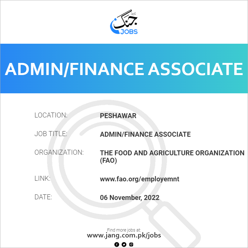 Admin/Finance Associate