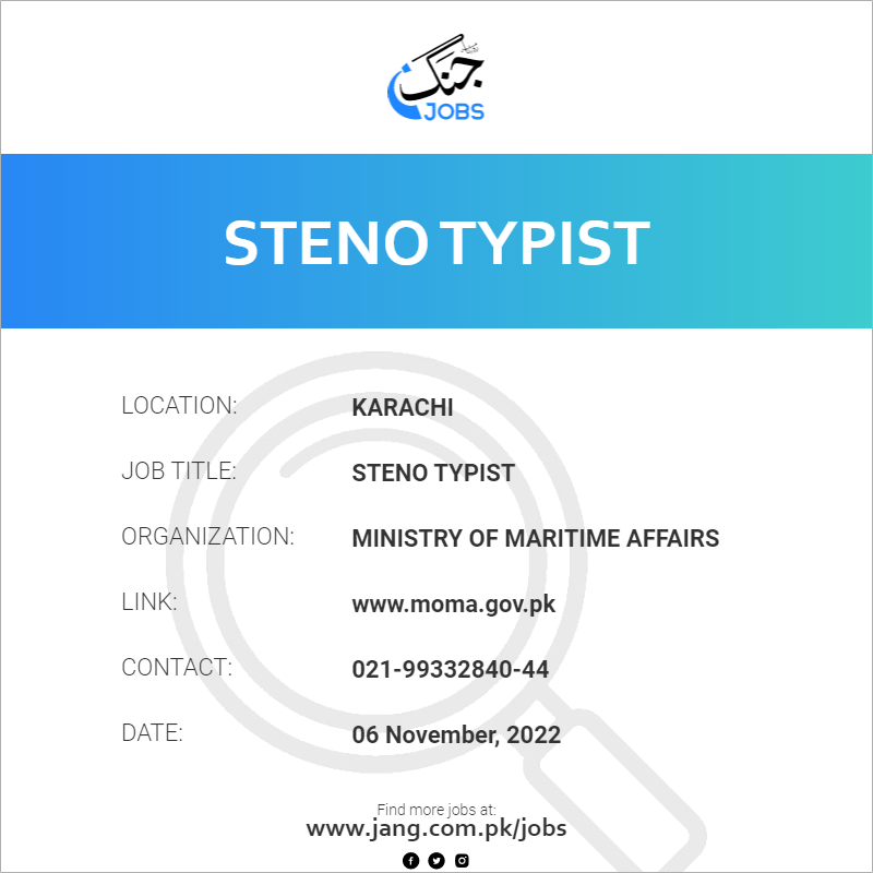 Steno Typist