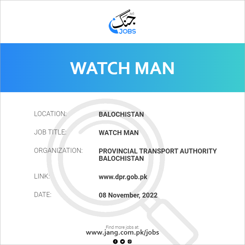 Watch Man