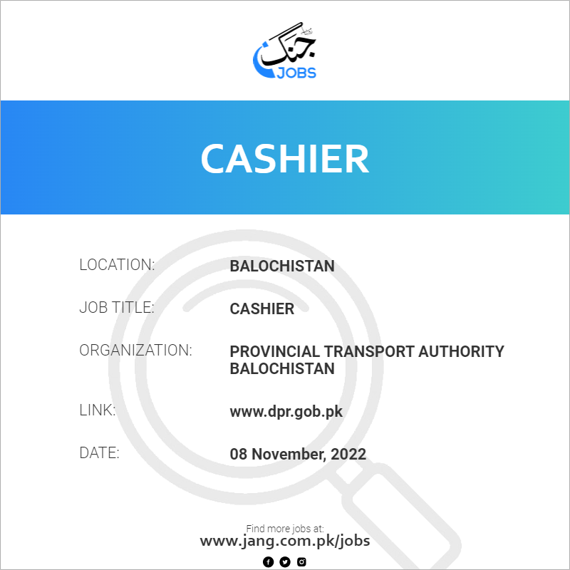 Cashier