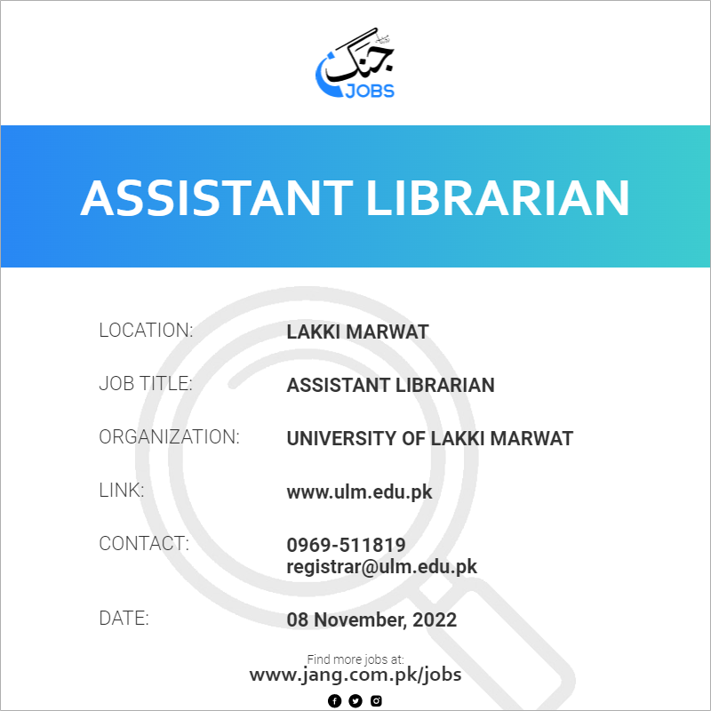 Assistant Librarian