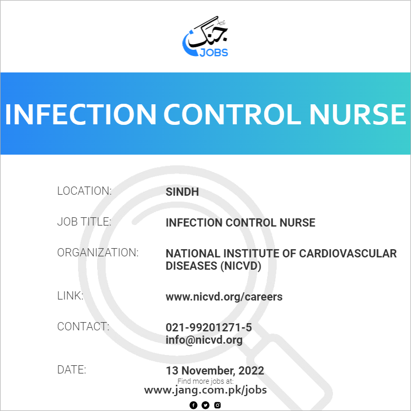 infection-control-nurse-job-national-institute-of-cardiovascular