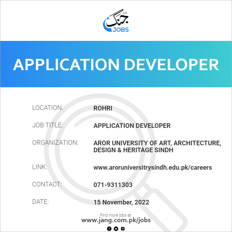 Application Developer