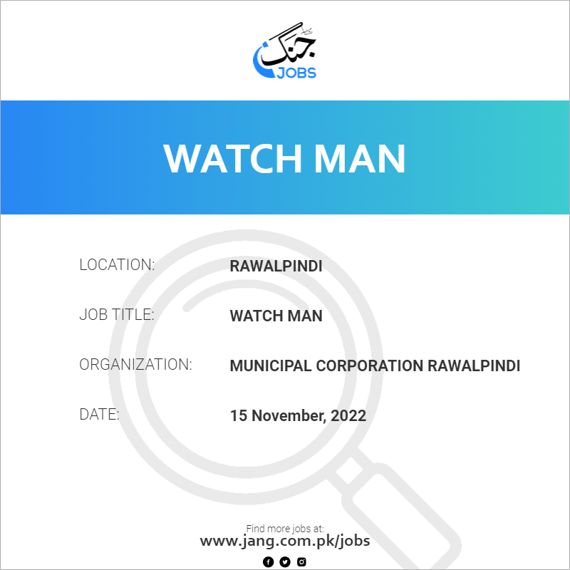 Watch Man