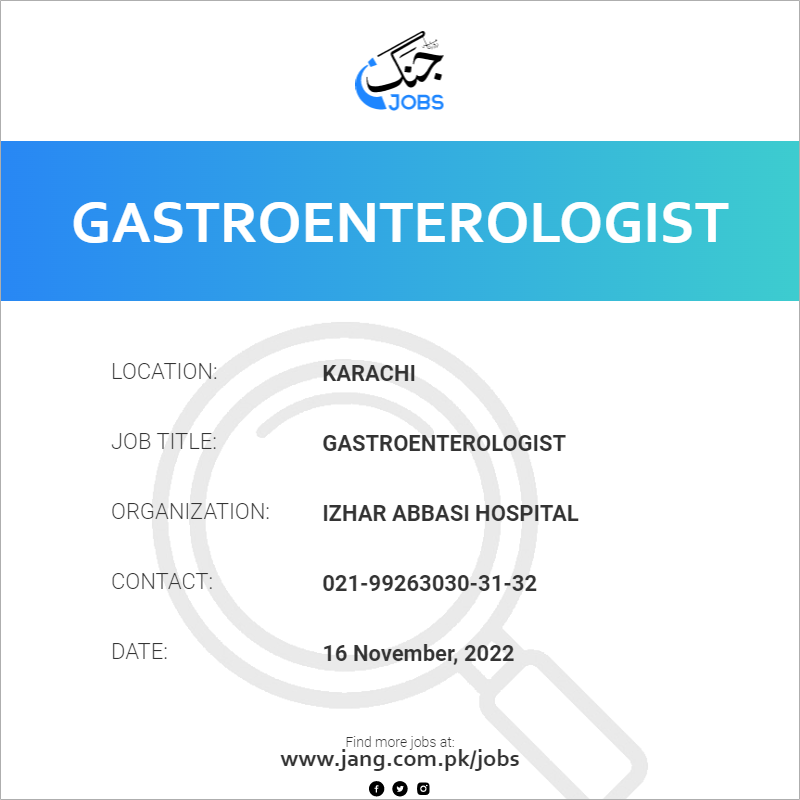 Gastroenterologist