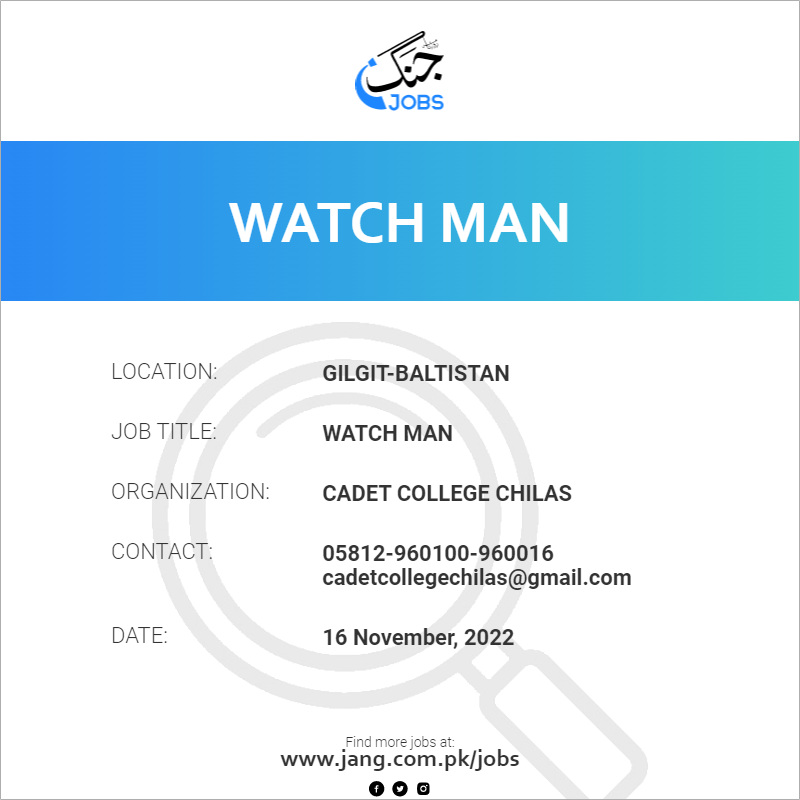 Watch Man
