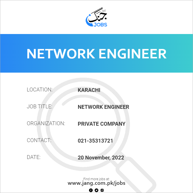 Network Engineer