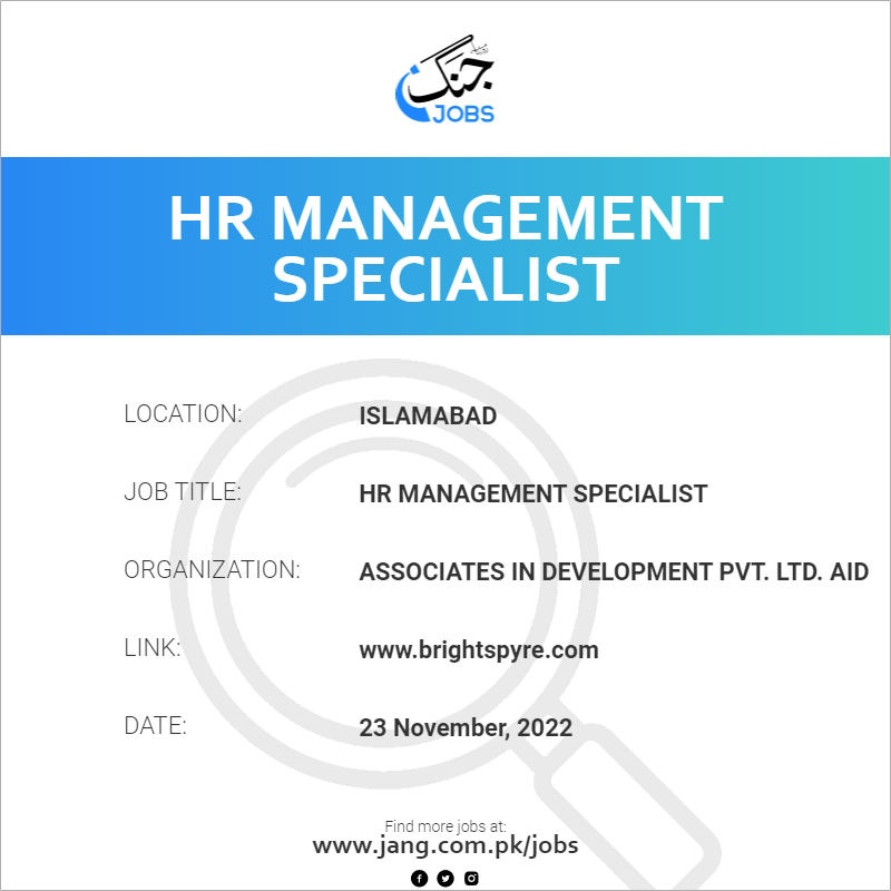 HR Management Specialist