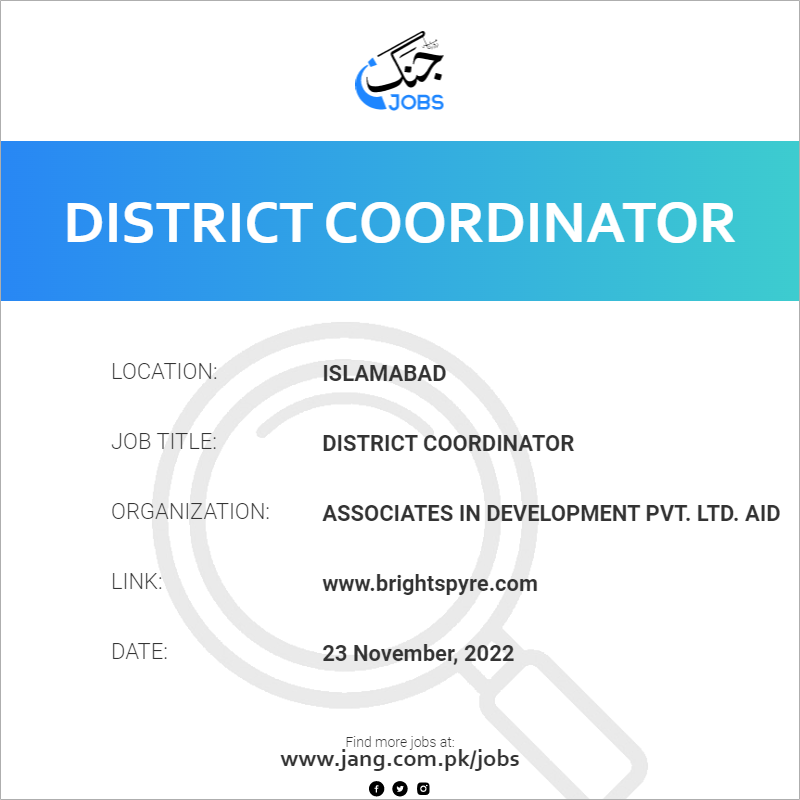 District Coordinator