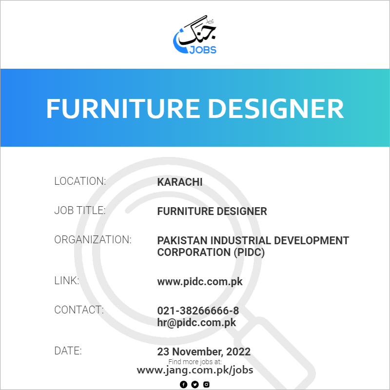 Furniture Designer