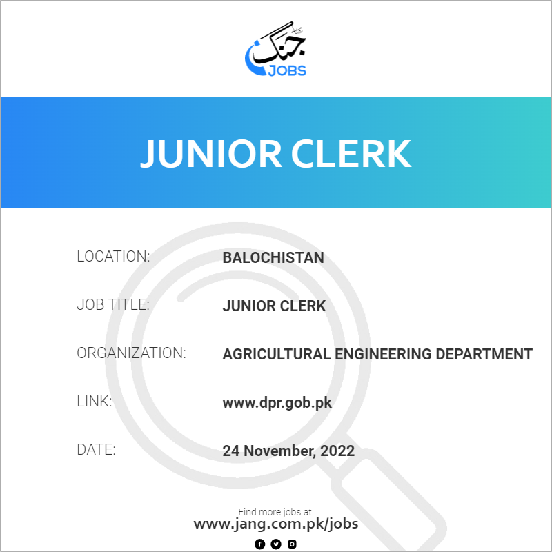 Junior Clerk