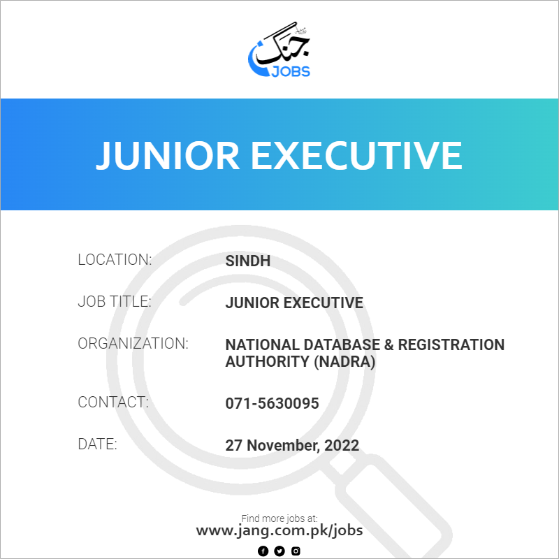 Junior Executive