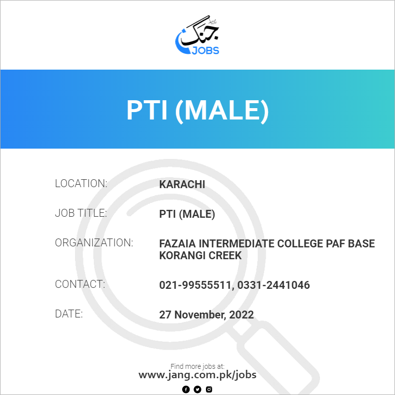PTI (Male)
