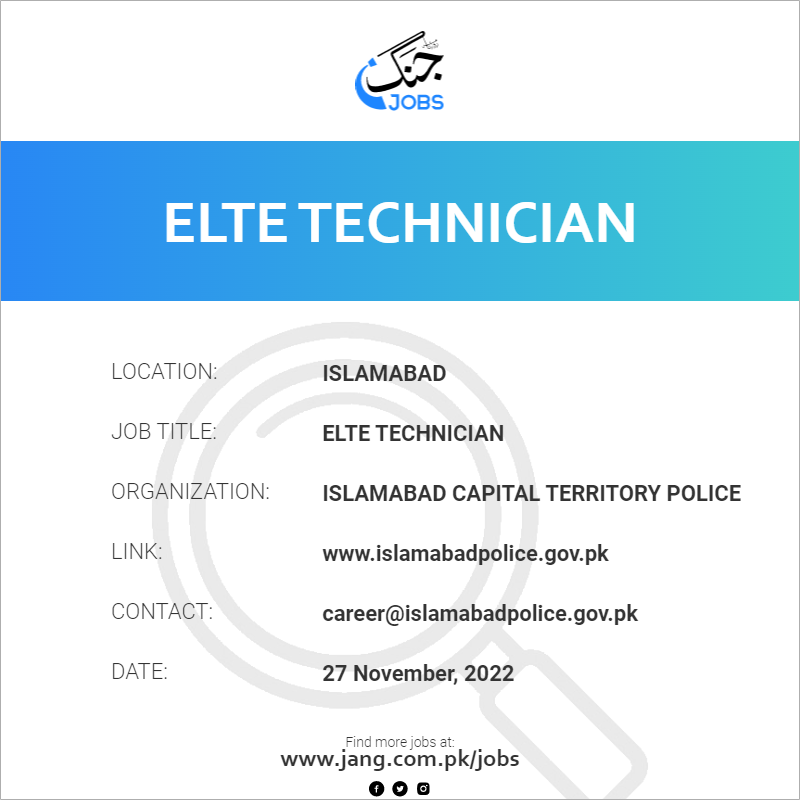 ELTE Technician