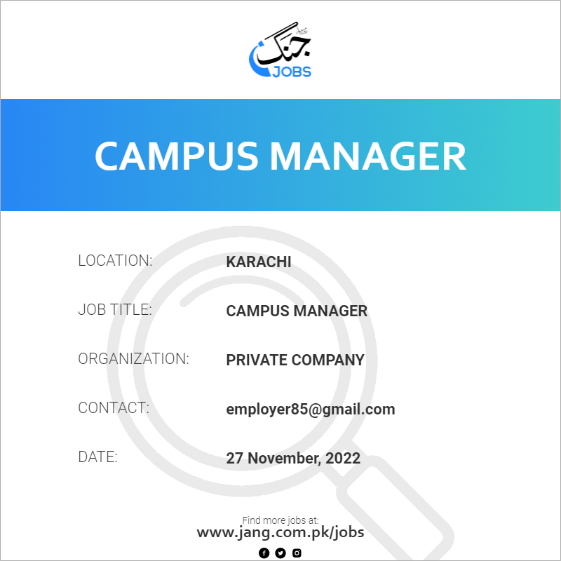 Campus Manager