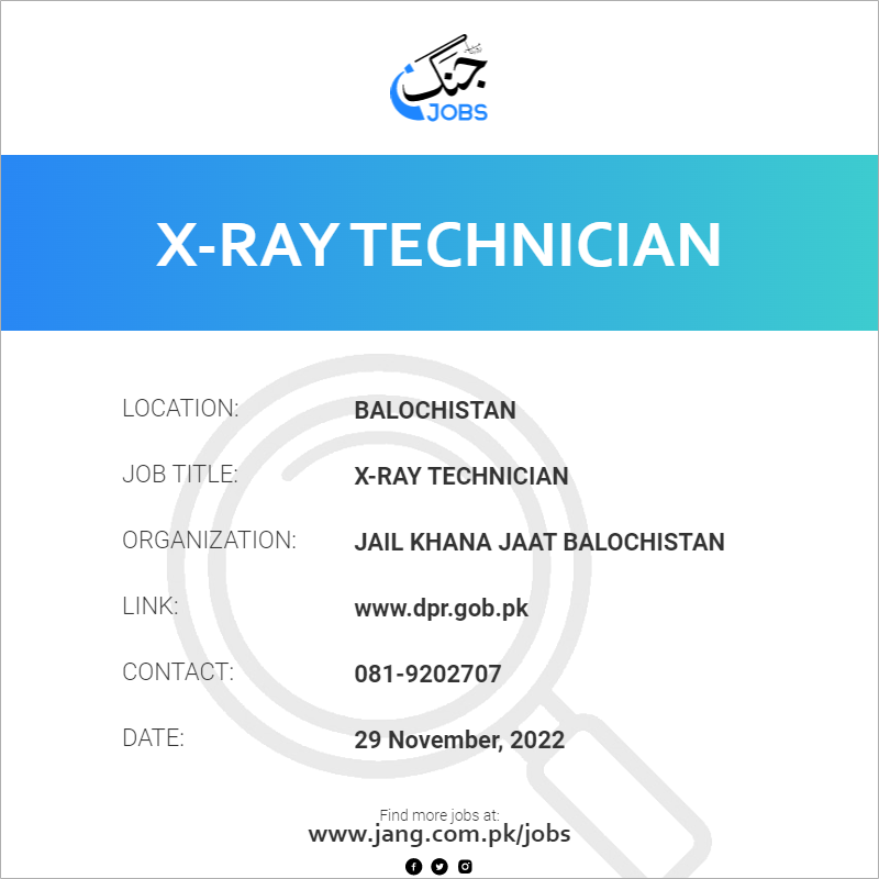 X-Ray Technician